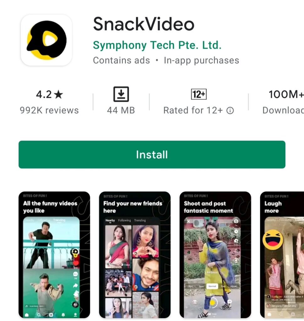 Snack Video app bans